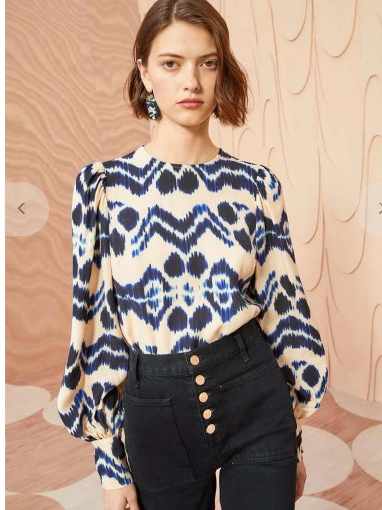 Ulla Johnson Lilliana Blouse Nwot